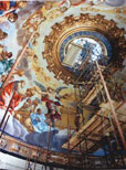 Restauro del Mosaico nella Cupola della Cappella del SS. Sacramento