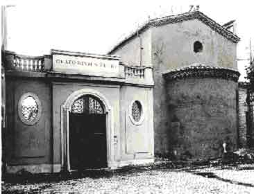 Entrance to St. Peters Oratory